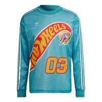 adidas x Sean Wotherspoon x Hot Wheels Long Sleeves T-Shirt 'Blue' HT6581