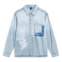 Li-Ning BadFive Graphic Denim Jacket 'Denim Blue' AJDT771-1