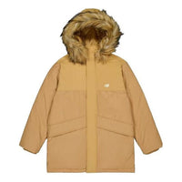 New Balance Warm Long Parka Jacket 'Tan' AMJ33330-DLC