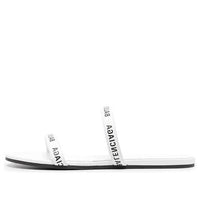 (WMNS) Balenciaga Round Sandals 'White Black' 694999WCAE19010