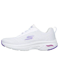 (WMNS) Skechers Go Run Arch Fit 'White Purple' 128953-WPR