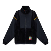 adidas originals Adv Sherp Jkt Colorblock Stand Collar Sports Jacket Black GV0926