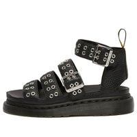 (WMNS) Dr. Martens Lightweight Sponge cake bottom Sandals Black 25460001