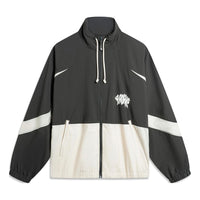 Li-Ning BadFive Graphic Jacket 'Grey White' AFDU419-6