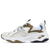 Skechers D'LITES 4.0 'White Brown Blue' 894194-WBRN