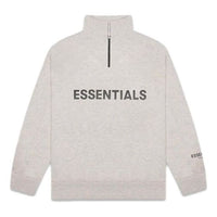 Fear of God Essentials FW20 Half Zip Pullover 'Oatmeal' 0192250500229260