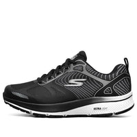 (WMNS) Skechers Go Run Consistent Low-Top Sneakers Black 128272-BKSL