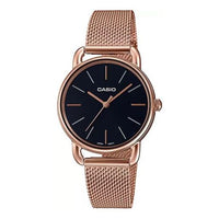 CASIO Quartz Waterproof Rose Gold Analog LTP-E412MPG-1ADF