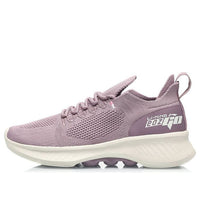 (WMNS) Li-Ning Eazgo 'Taupe Purple' AREQ052-3