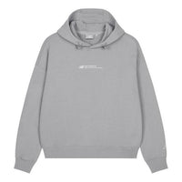 (WMNS) New Balance Lifestyle Casual Hoodie 'Grey' 5CD37302-GR