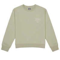 (WMNS) New Balance NBX Crew Neck Sweatshirt 'Olive Green' AWT41300-OVN
