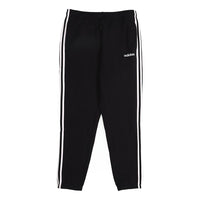 adidas E 3S T PNT FL Fleece Lined Loose Long Pants Asia Sizing 'Black' DQ3093