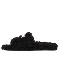 Balenciaga Furry Slides 'Cities Paris Black' 654747W2DO21001