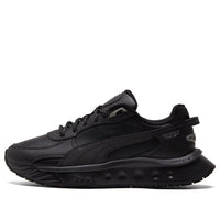 PUMA Wild Rider Reflective Black Running Shoes Black 383728-02