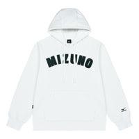 Mizuno Logo Casual Hoodie 'White' A2CA2A33