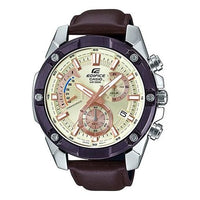 CASIO EDIFICE Series Vintagees Men s Black Gold Dial Mens Gold Analog EFR-559BL-7AV