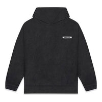 Fear of God Essentials FW20 Polar Fleece Hoodie 'Black' FOG-FW20-338