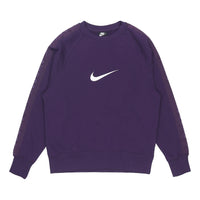Nike MENS Sportswear Swoosh Casual Sports Crew-neck Long Sleeve Purple DA0087-525
