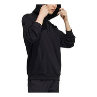 Men's adidas neo Solid Color Long Sleeves Black H14214