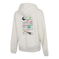 (WMNS) PUMA Downtown Graphic Hoodie 'White' 533049-73
