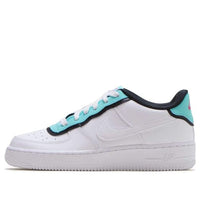 (GS) Nike Air Force 1 Low 'Double Layer - Aqua Black' BV1084-100