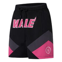 Li-Ning Wade Loose Fit Basketball Shorts 'Black Pink' AAPS109-11