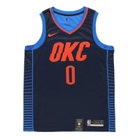 Nike Russell Westbrook Statement Edition Swingman Jersey SW 'Dark Blue' 877216-419