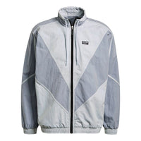 adidas originals V-Line Woven Tt Matching Woven Blazer For Men Grey GN3340