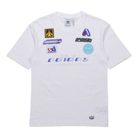 adidas originals MENS TGP SS Casual Sports Crew Neck Short Sleeve White HA4742