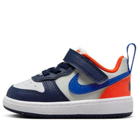(TD) Nike Court Borough Low Recraft 'Midnight Navy Team Orange' DV5458-401