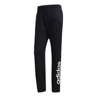 adidas neo M Esntl Lw Tp Logo Printed Slim-fit Sweatpants Black FP7435