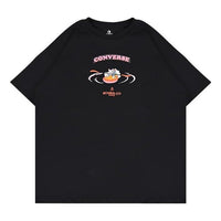 (WMNS) Converse Boards Co. Logo T-Shirt 'Black' 10025883-A02