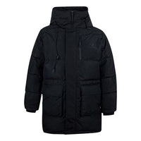Converse Mid-Length Down Fill Puffer Jacket 'Black' 10019323-A03