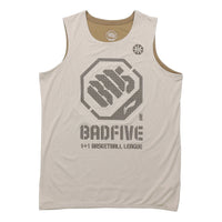 Li-Ning BadFive Logo Basketball Competition Jersey 'Khaki' AAYR207-2