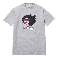 Supreme FW17 Gonz Tee Heather Grey Sausage Mouth Cartoon Short Sleeve Unisex Gray SS18-0272