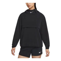 (WMNS) Nike Run Division Logo Hooded Jacket Black DD5394-010