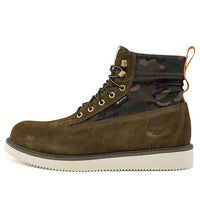 Timberland Vibram 6 Inch Premium Wide Fit Boots 'Olive Green' A41ZX