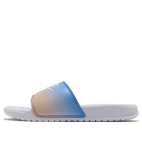 (WMNS) Nike Benassi JDI Print Slide 'White Hyper Royal' 618919-122