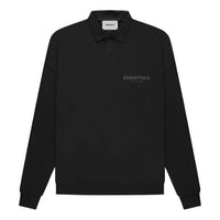 Fear of God Essentials FW21 Long Sleeve Polo Shirt 'Stretch Limo' FOG-FW21-142