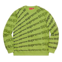 Supreme Radial Crewneck 'Green Black' SUP-SS20-098