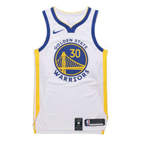 Nike NBA Jersey AU Basketball Jersey Golden State Warriors Curry For Men White AV4921-100