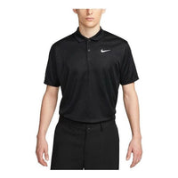 Nike Golf Dri-Fit Victory+ Jacquard Polo Shirt 'Black' DV8537-010