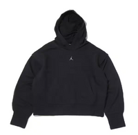 (WMNS) Air Jordan Sport Fleece Hoodie Asia Sizing 'Black' FB4610-010