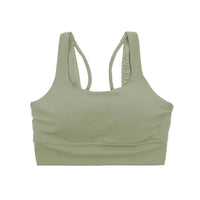 (WMNS) Nike Medium-Support Padded Sports Bra 'Oil Green' DO6620-276