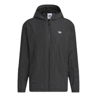 adidas Alanta Windbreaker Asia Sizing 'Black' JD6392
