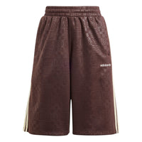 (WMNS) adidas '80s Capri Shorts 'Brown' JC6142