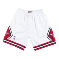 Mitchell & Ness NBA Swingman Shorts Chicago Bulls 1997-98 'White Red' SMSHCP18151-CBUWHIT97