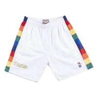 Mitchell & Ness NBA Swingman Shorts Denver Nuggets 1991-92 'White' SMSHCP18152-DNUWHIT91