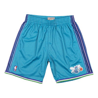 Mitchell & Ness NBA Swingman Shorts Charlotte Hornets Road 1999-00 'Blue' SMSHGS18491-CHOTEAL99