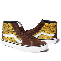Vans Supreme x SK8-HI Pro 'Diamond Plate Brown' VN0A45JDTEE